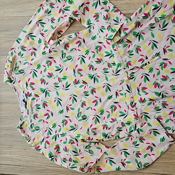 Galeries Lafayette Pink Lemon Tree Fit & Flare Dress 10A NWOT - Picture 1 of 7